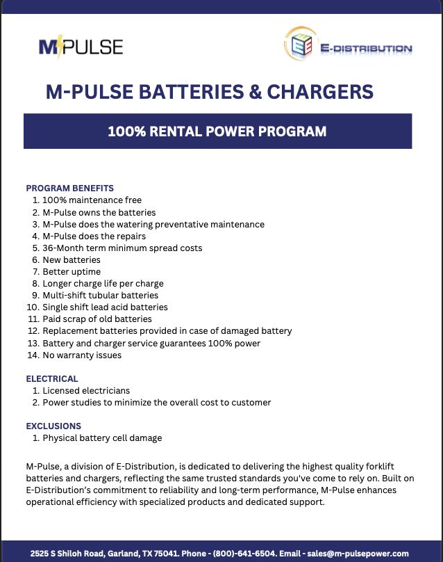 100% rental power program